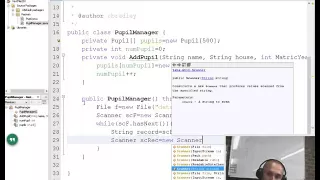 Reading From File in JAVA Netbeans 201