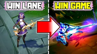 How Caitlyn Destroys Every Lane (Challenger)