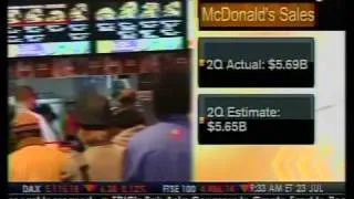 McDonald's Sales Miss Estimates - Bloomberg