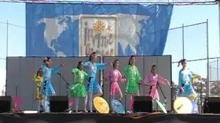 Chinese Dai Umbrella Dance