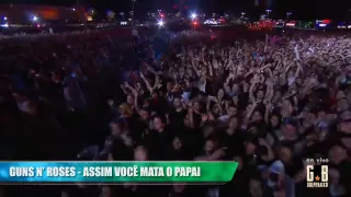 Guns N' Roses - Assim você mata o papai (Ao Vivo) - Clipe