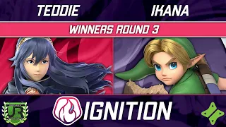 Ignition 268 WINNERS ROUND 3 - Teddie (Lucina) vs Ikana (Young Link)