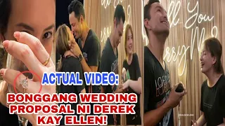 TRENDING PROPOSAL VIDEO: BUONG KAGANAPAN sa WEDDING PROPOSAL ni DEREK RAMSAY kay ELLEN ADARNA!