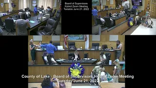 Board of Supervisors Regular Meeting 06 21 22