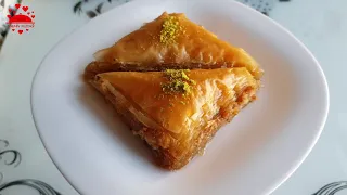 Pratik  baklava cevizli kekli baklava tarifi