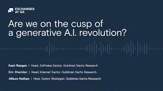 Are we on the cusp of a generative AI revolution?