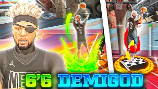 *NEW* 6’6 DEMI GOD! Elite Contact Dunks + HOF PLAYMAKING & SHOOTING BADGES! BEST BUILD IN NBA 2K24!