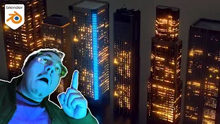 How to Make City Buildings in Blender 3D