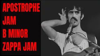 Frank Zappa Style Apostrophe Intense Rock Backing Track (B Minor)