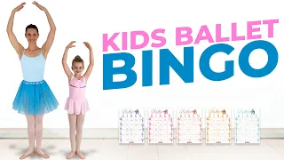 Kids Ballet BINGO | Play BINGO with us and learn ballet (+ Ballet BINGO Printables)