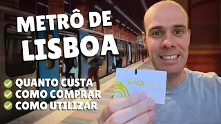 Como funciona o metrô de Lisboa - Preços e como comprar