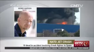 10 dead in Greek F16 Jet crash in Spain
