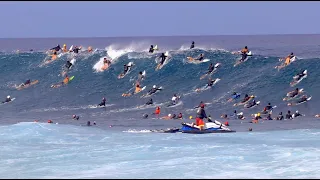 Crazy Pipe so HEAVY🙀Super Fun Watch [1/23/24] Surfing Pipeline North Shore Oahu Hawaii [4K]