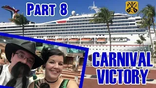 Carnival Victory Cruise Vlog 2018 - Part 8: Halloween, Thriller, Costumes, Deck Party - ParoDeeJay