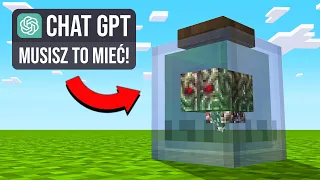 NAJLEPSZE MODY według CHAT GPT do Minecraft