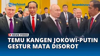 Momen Keakraban Presiden Rusia Vladimir Putin dan Presiden Jokowi Saat Bertemu di Beijing