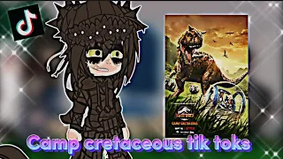 Jurassic world/park dinosaurs react to 🦖 {•JURASSIC WORLD CAMP CRETACEOUS•} 🇪🇸||🇺🇸||🇧🇷  《parte 1》