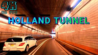 Holland Tunnel Drive, New Jersey USA 4K - UHD