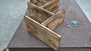 DIY Basic Wooden Book Shelf