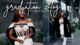 #graduationvlog : grad preps + the big day | 21 and degreed!