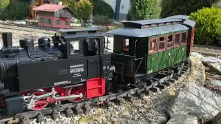 Zugfahrt 2023, Gartenbahn