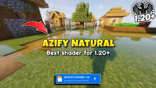 Azify Natural Shaders mcpe 1.20.73+ | Render dragon shaders 1.20