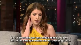 Anna Kendrick no David Letterman legendado