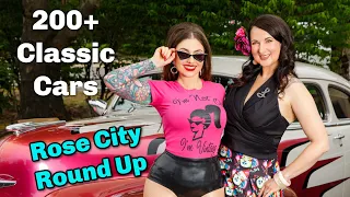 Classic American Cars and Kustom Kulture [Rose City Round Up] Festival Rockabilly Hot Rods