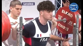 Corentin Clement - 796 kg @ 18 yo - EPF Classic Championships 2018 - 1st Place 105 Sub Jr