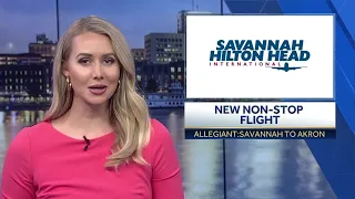 Allegiant Air starts nonstop service from Savannah to Akron-Canton airport