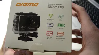 ОБЗОР КАМЕРЫ DIGMA DICAM 800