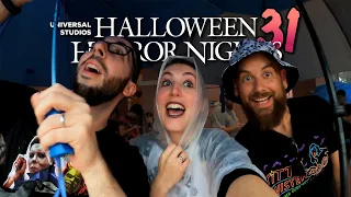 VLOG: Halloween Horror Nights 2022 at Universal Orlando! | ALL 10 HOUSES in ONE NIGHT! | #hhn31 #hhn