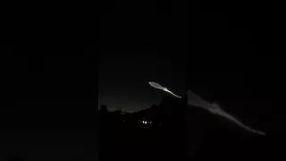 UFO or Nuclear Rocket over California Desert???Solved!!