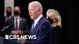 Biden speaks in Buffalo after meeting shooting victims' families, first responders | full video