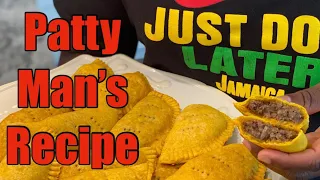 How to make Jamaican Beef Patties 🇯🇲 | The Patty Man’s Flaky Recipe | Papa’s Jamaican Patty Recipe