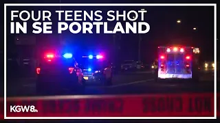 Teen dead, 3 other teens injured in Southeast Portland shooting