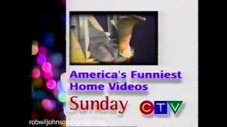America's Funniest Home Videos Promo - CTV 1995