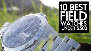 Best Field Watches under $500- Nov. 2020 - Hamilton, Seiko, Orient and More!
