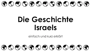 Die Geschichte Israels einfach und kurz erklärt