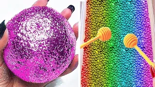 3 HOURS SLIME ASMR for SLEEP 💖 Huge Crunchy Slime Collection of 2024