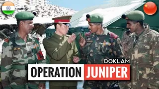Operation Juniper - How Indian Army Pushed China Back From Doklam | India-China Border