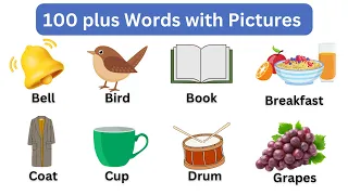 100 plus words | vocabulary | words in English grammar | words in english to learn | phonics words