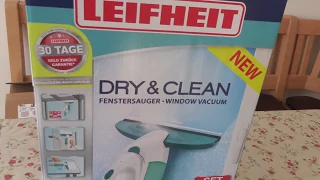 Ich teste den Leifheit Dry & Clean Fenstersauger