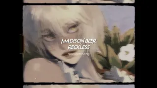 madison beer-reckless (sped up+reverb)