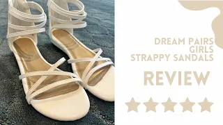 Review of Dream Pairs Girls Summer Wedge Strappy Sandals