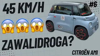 Citroen Ami - 45km/h - czy jest zawalidrogą? 🐌🐌🐌 [#6]