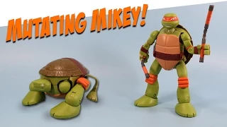 Ninja Turtles Mutations Michelangelo Pet to Ninja Transformer