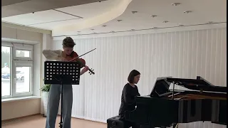 "Впечатление 1" Елизавета Кисель (скрипка), Мария Васильева (фортепиано)
