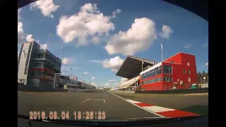 Второй заезд на Moscow Raceway