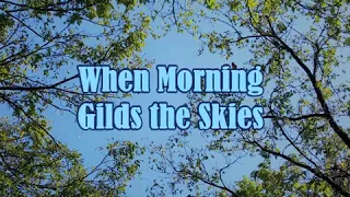 "When Morning Gilds the Skies"